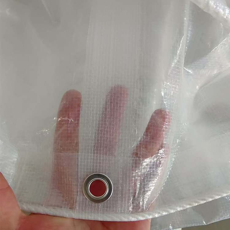 भारी शुल्क पारदर्शी पीई टार्प